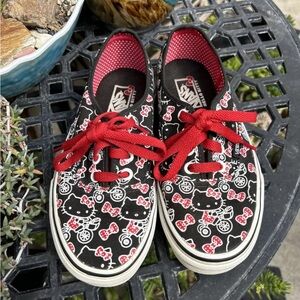 Vans Off The Wall Hello Kitty Shoes Women 5.5